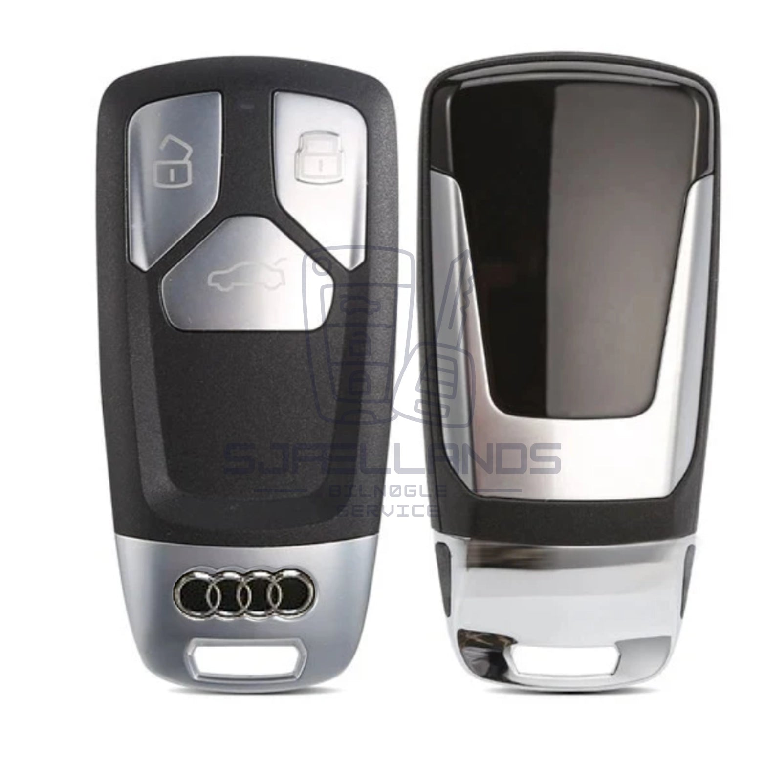 Audi Nøglehus – 3 knapper