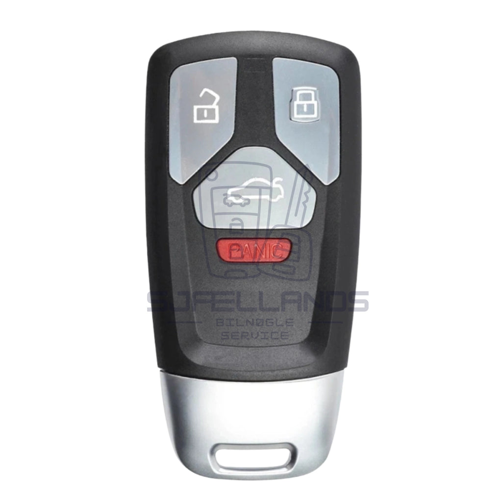 Audi Nøglehus – 3+1 knapper (M. Panik knap)