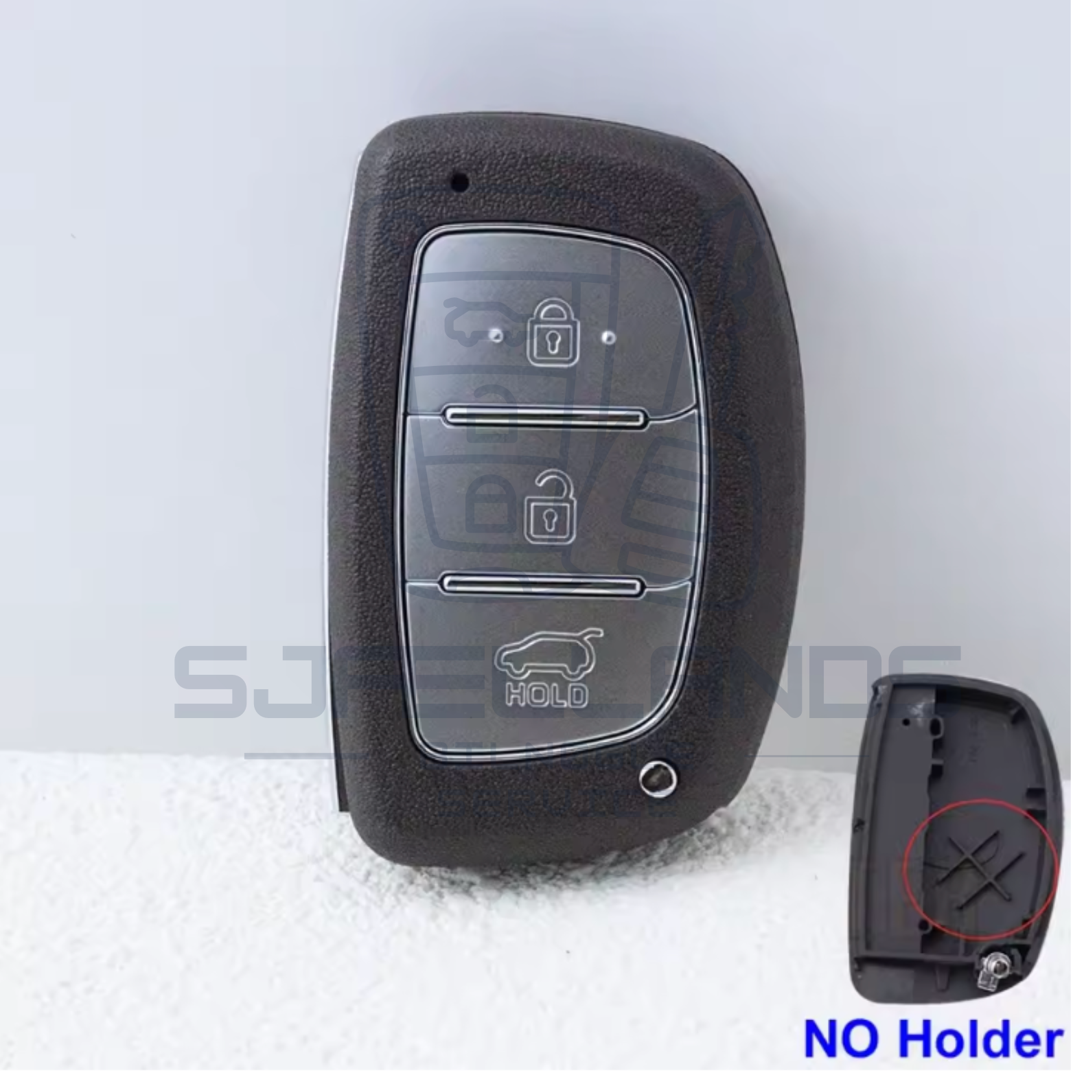 Hyundai & Kia Smart Key Nøglehus – 3 eller 4 knapper (Keyless Go)