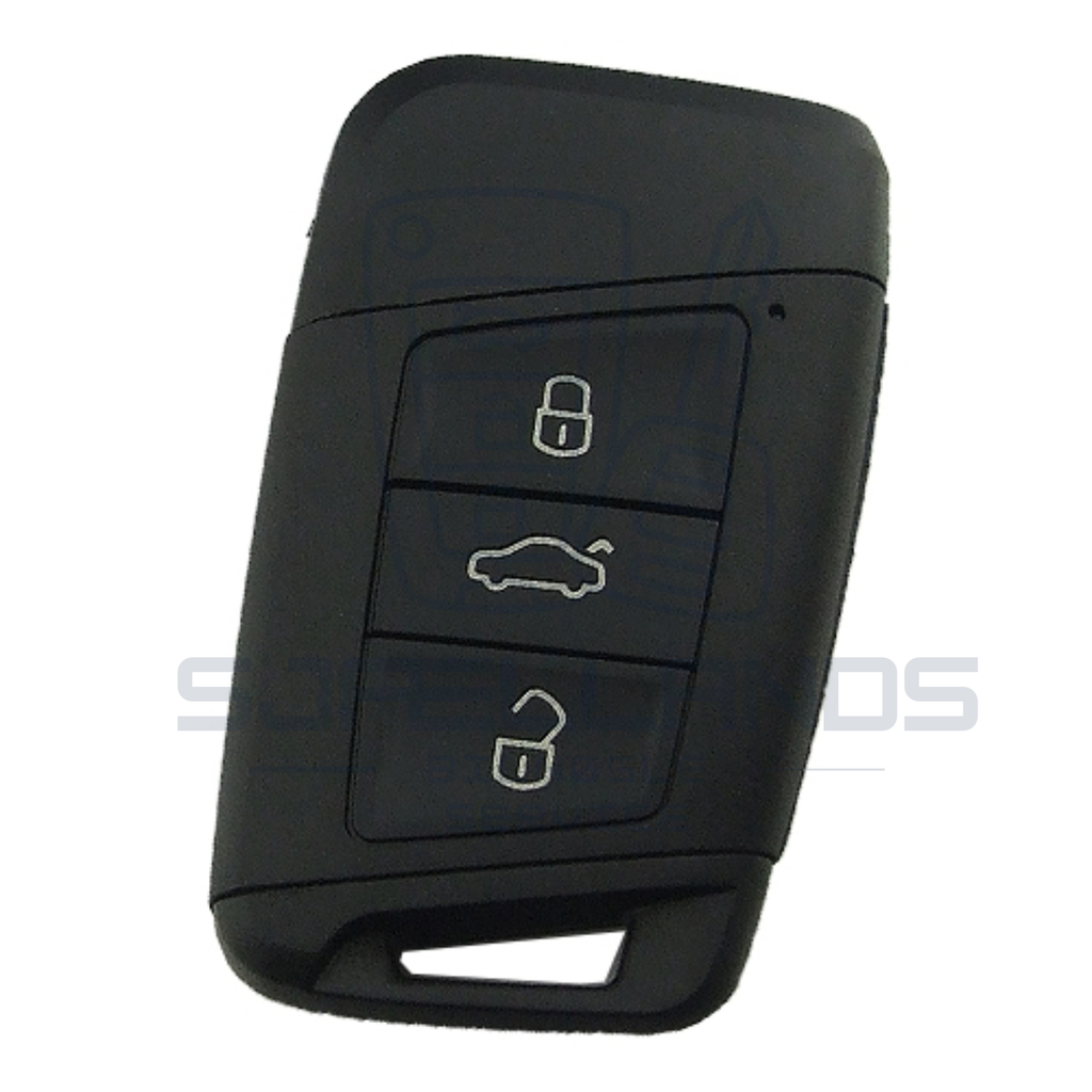 Volkswagen / SKODA / SEAT / VAG Nøglehus / Nøgleskal – 3 knapper (HU162 nøgleblad)