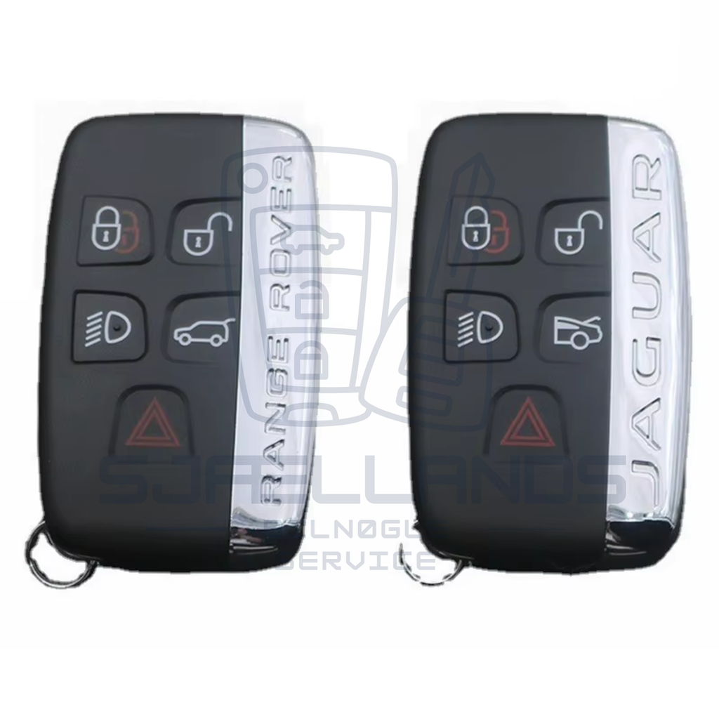 Jaguar / Land Rover nøglehus / nøgleskal – Keyless Smartkey (5 knapper)