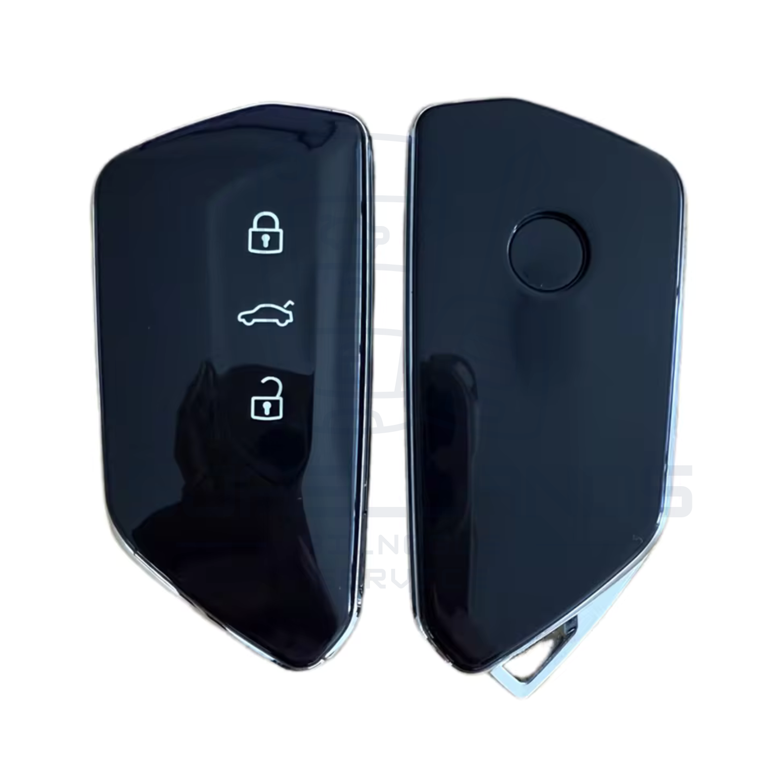 Volkswagen / SKODA / SEAT / VAG - Smart Key Nøglehus / Nøgleskal – 3 eller 5 knapper (Golf 8 & ID-serien)