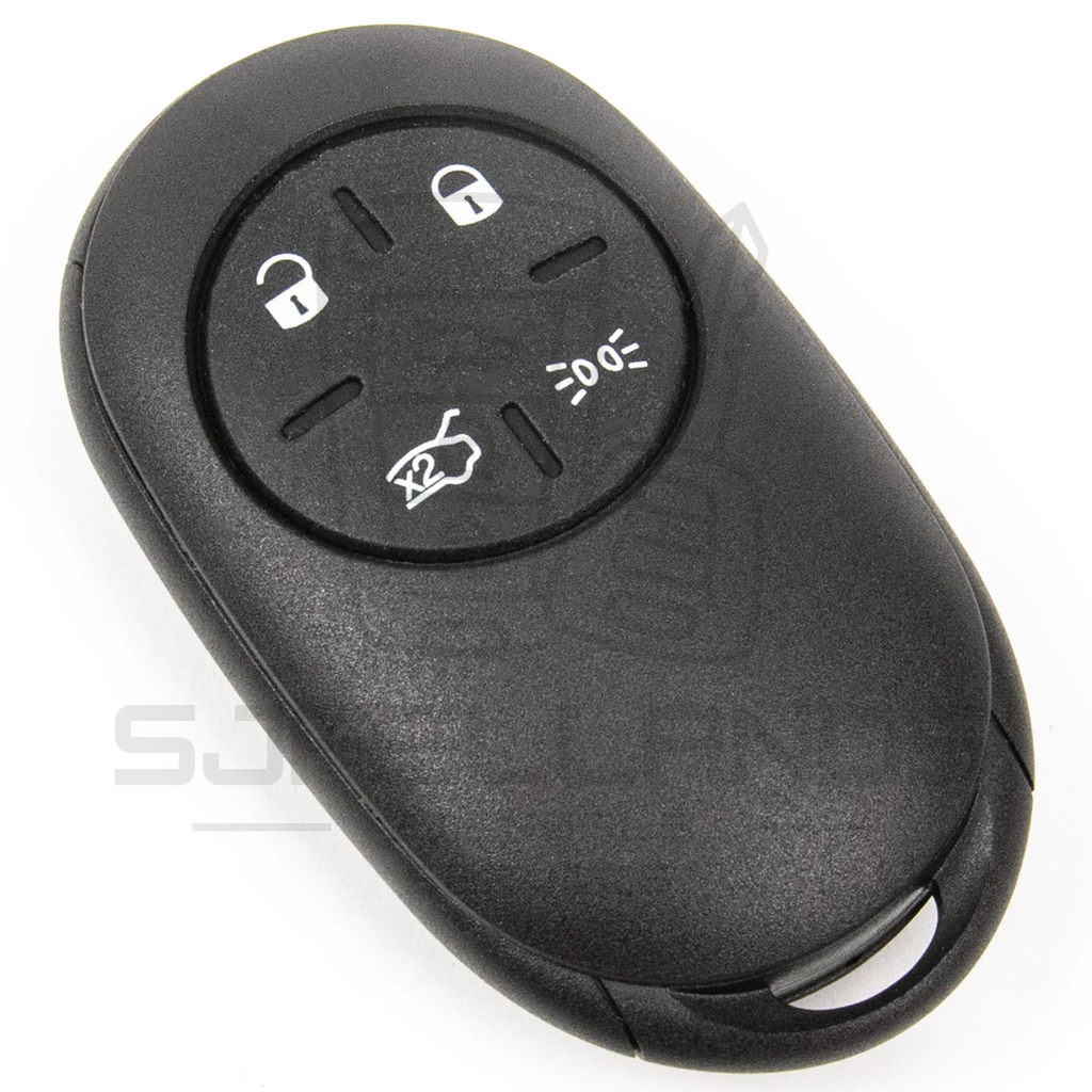 Fiat 500e / 500X Nøglehus – 4 Knapper (SIP22)