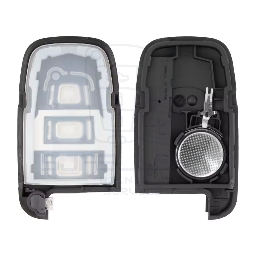 Hyundai / Kia Smart Key Nøglehus – 3 eller 4 knapper (TOY40 / HYN14R)