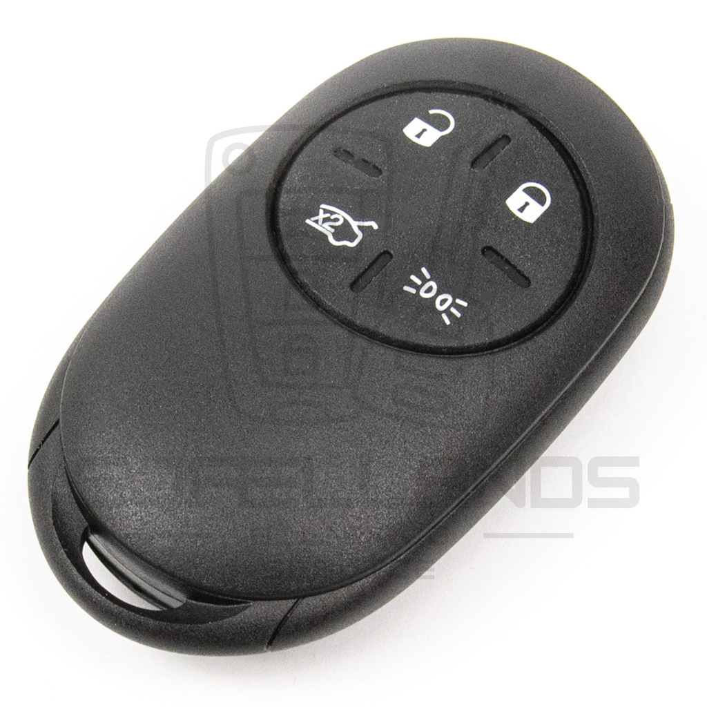 Fiat 500e / 500X Nøglehus – 4 Knapper (SIP22)