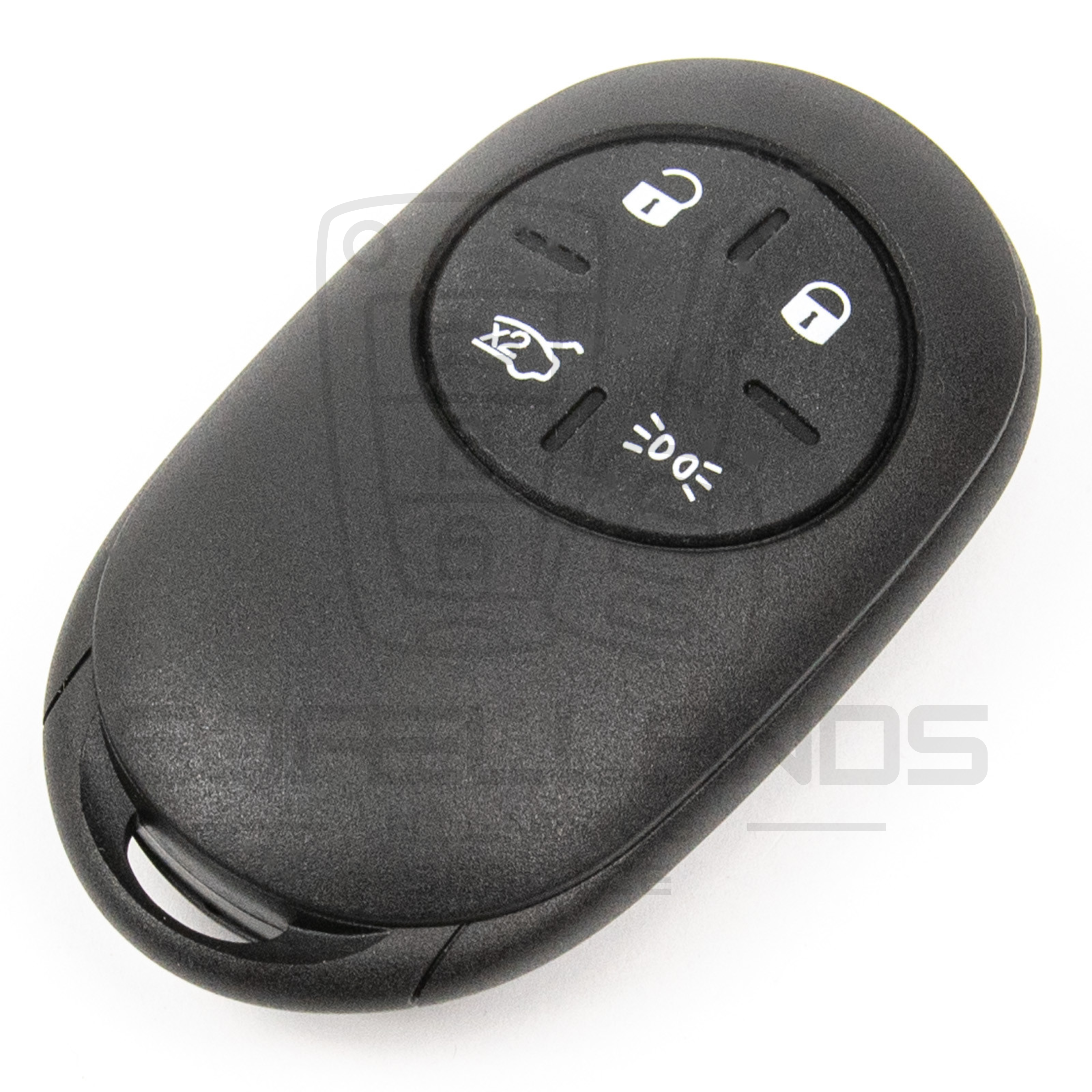 Fiat 500e / 500X Nøglehus – 4 Knapper (SIP22)