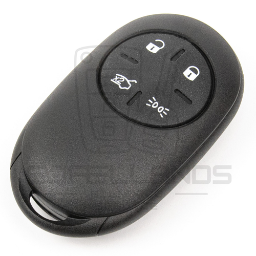 Fiat 500e / 500X Nøglehus – 4 Knapper (SIP22)