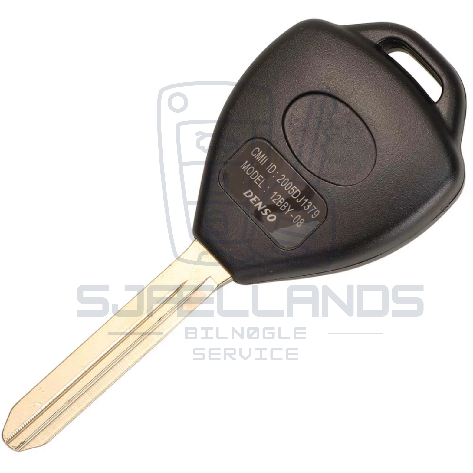 Toyota Nøglehus / Nøgleskal – 2, 3 eller 4 knapper (DENSO 12BBY-08)