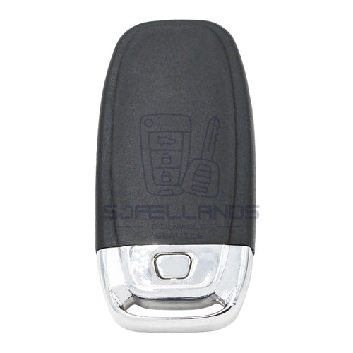 Audi nøgleskal/nøglehus - 3 knapper