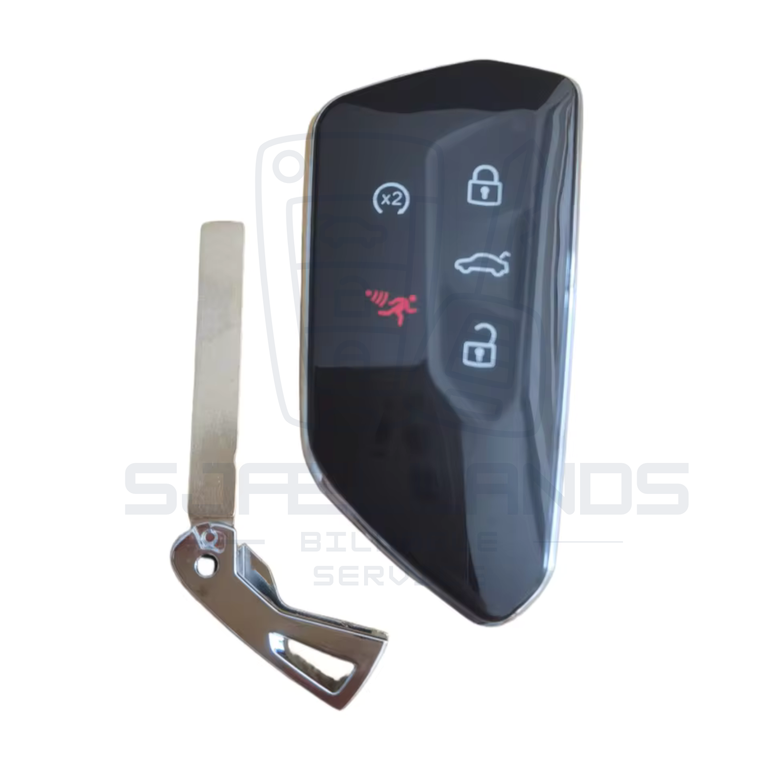 Volkswagen / SKODA / SEAT / VAG - Smart Key Nøglehus / Nøgleskal – 3 eller 5 knapper (Golf 8 & ID-serien)