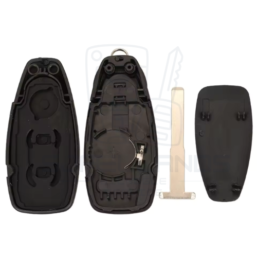 Ford Smart Key Nøglehus / Nøgleskal – 3 knapper (Keyless Go)