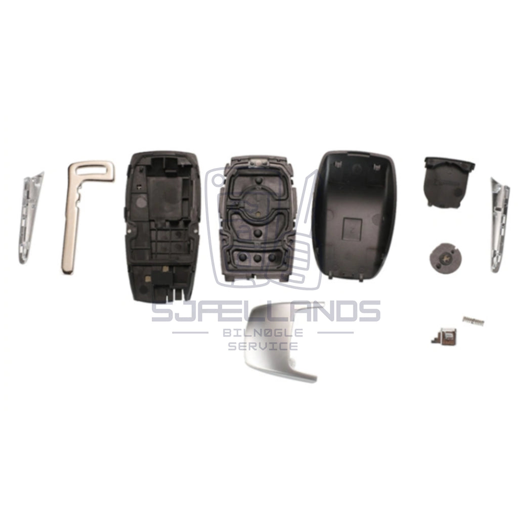 Mercedes-Benz nøglehus, 3 knapper (2018-)