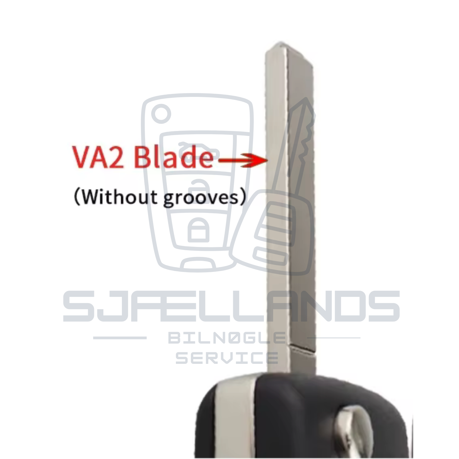 Peugeot & Citroën Flip-nøgle – Opgradering VA2 (CE0523)