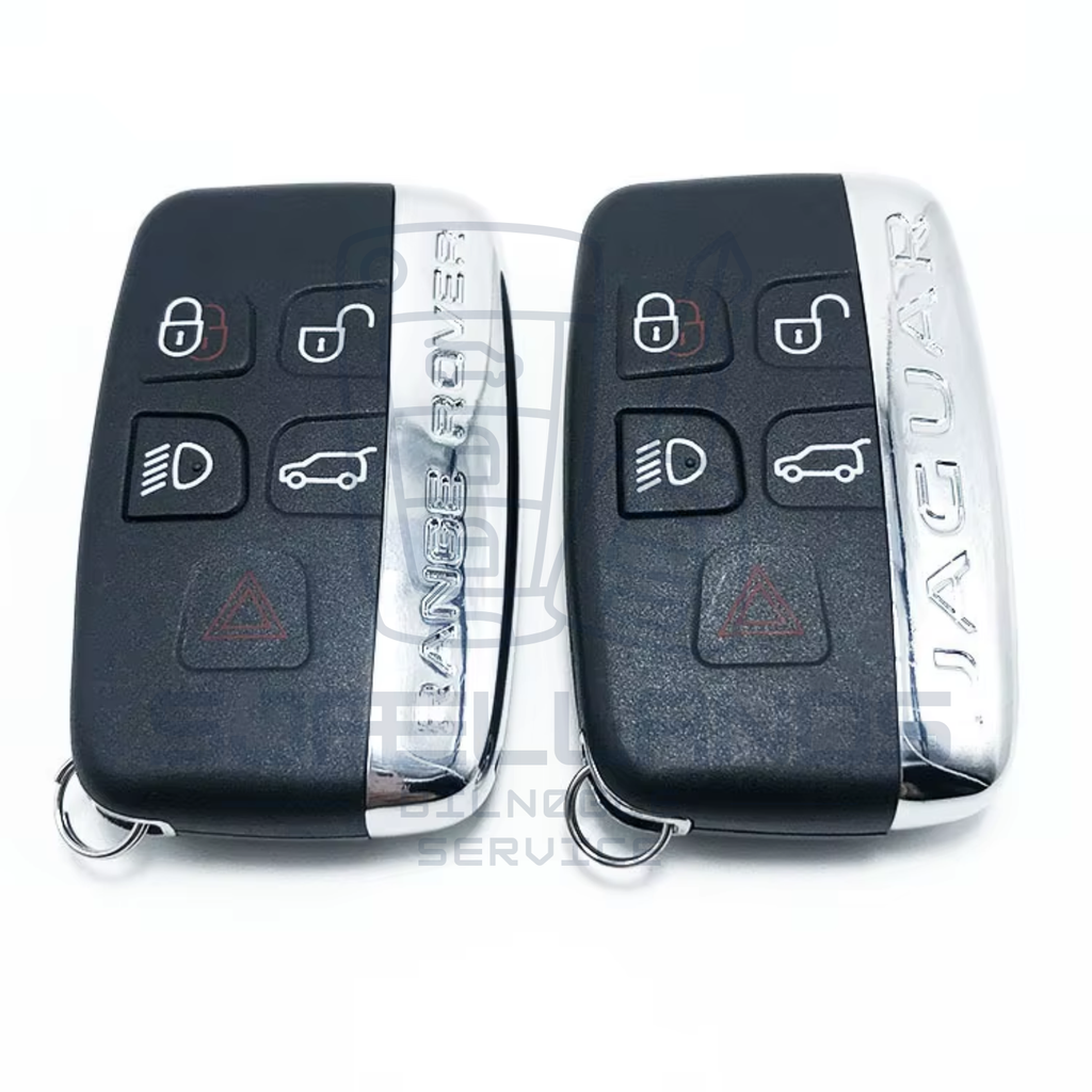 Jaguar / Land Rover nøglehus / nøgleskal – Keyless Smartkey (5 knapper)