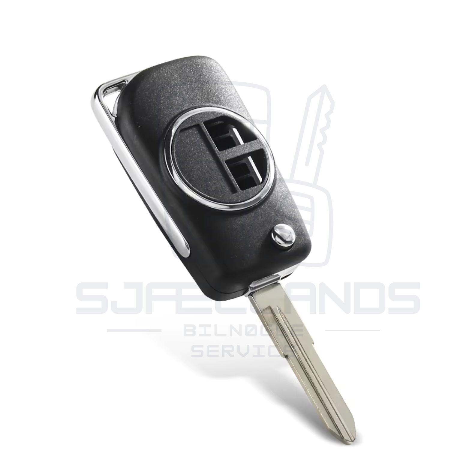 Suzuki opgraderings-nøglehus / nøgleskal – 2 knapper (Ombygning)