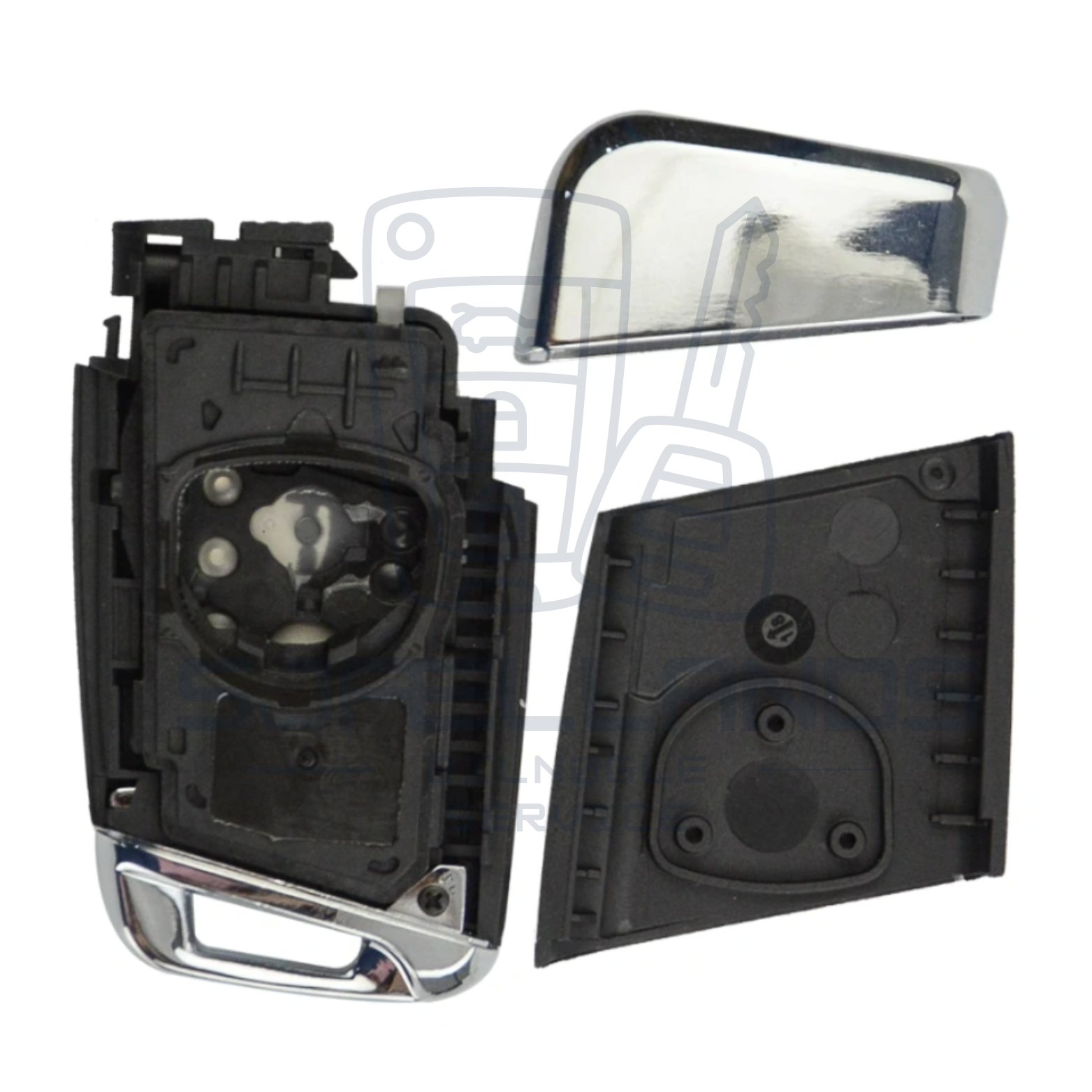 Volkswagen / SKODA / SEAT / VAG Nøglehus / Nøgleskal – 3 knapper (HU162 nøgleblad)