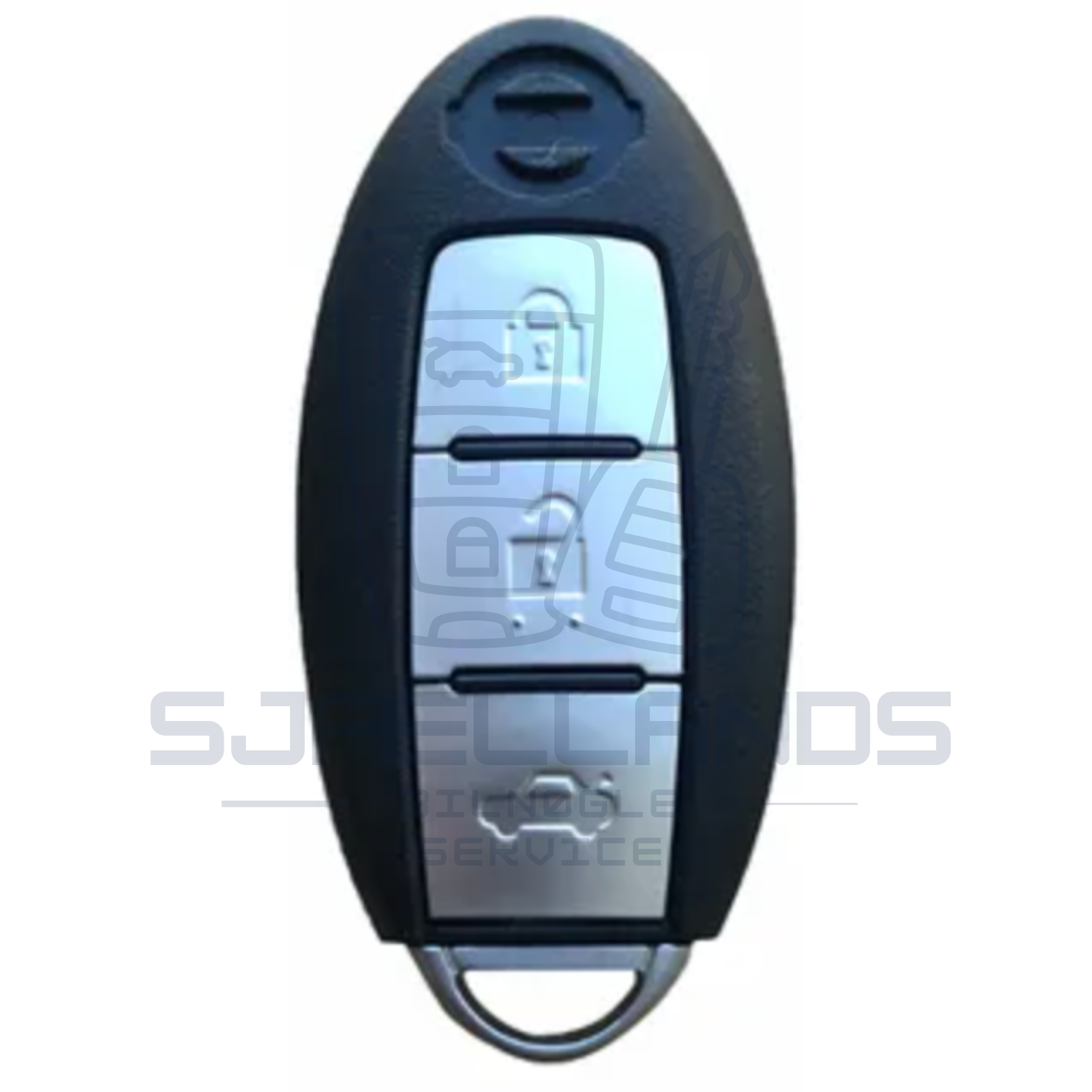 Nissan Keyless nøglehus – 2 eller 3 knapper (Med eller uden bagagerumsknap)
