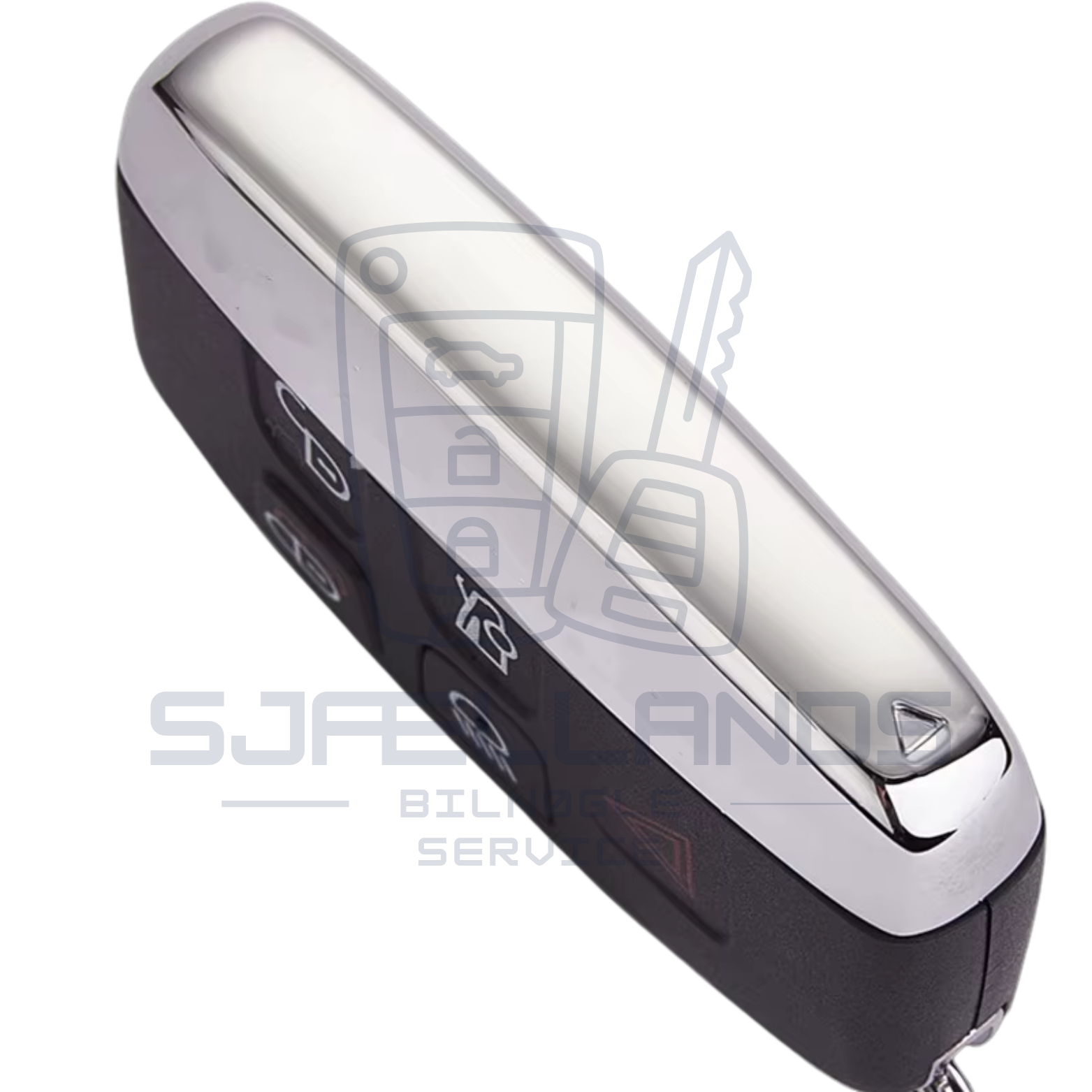Jaguar / Land Rover nøglehus / nøgleskal – Keyless Smartkey (5 knapper)
