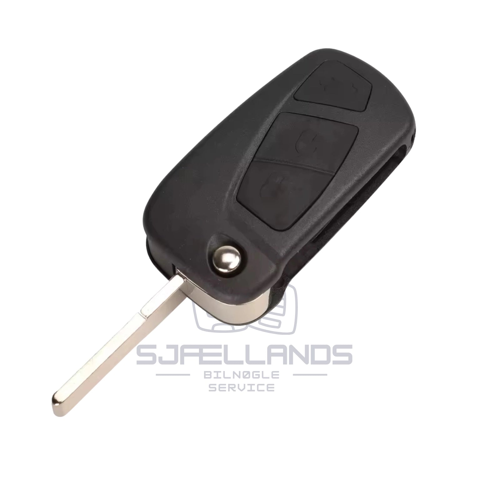 Nøglehus til Ford – 3 Knapper (Uden elektronik)