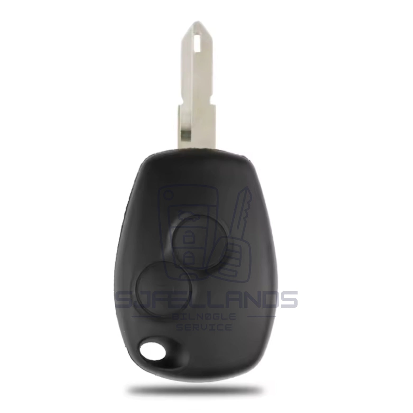 Renault Nøglehus – 2 Knapper NE73 (Uden elektronik)