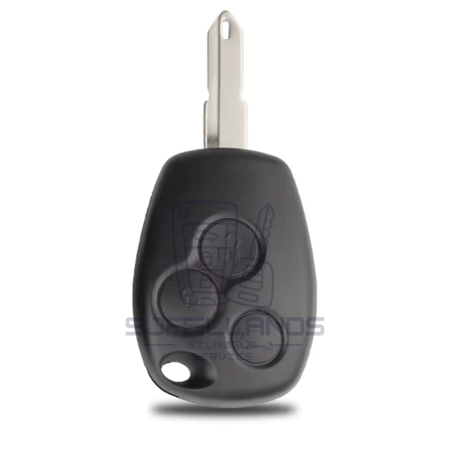 Renault Nøglehus – 3 Knapper NE73 (Uden elektronik)