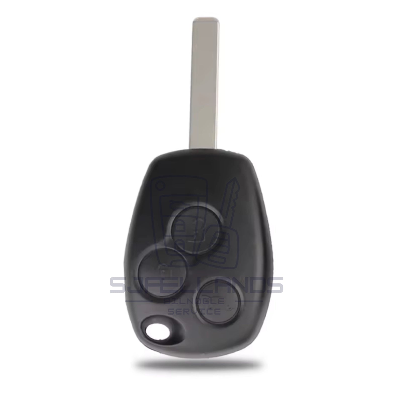Renault Nøglehus – 3 Knapper VA2 (Uden elektronik)