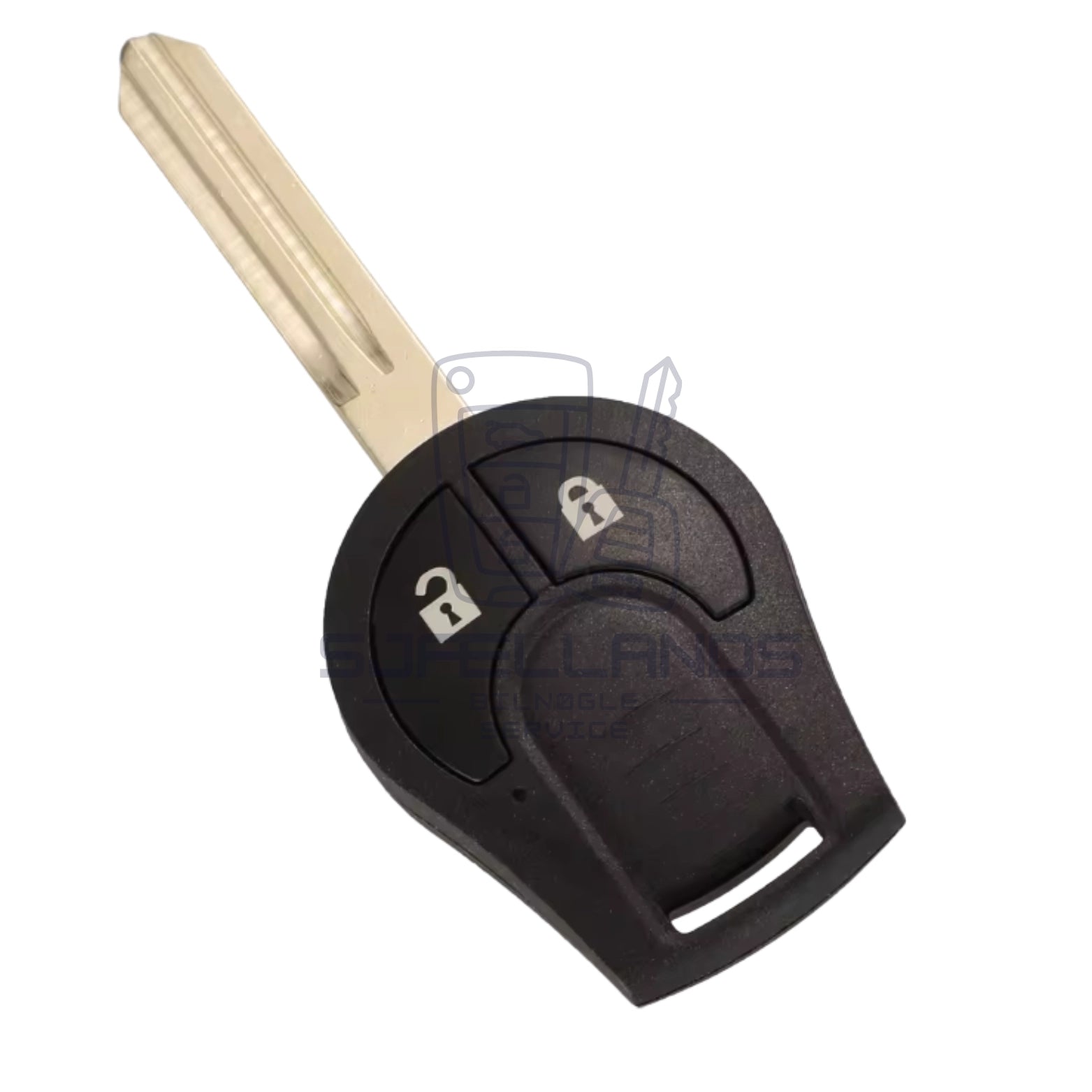 Nissan Nøgleskal 2 Knapper